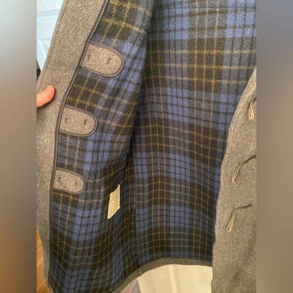 SOLD Vintage Grey Gloverall Made in England Duffle Coat - Picture 8 of 9